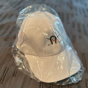 White Adidas Golf hat brand new with tag
